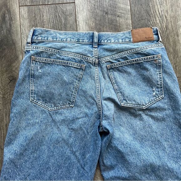 Madewell Women's Straight Leg Jeans - Blue - Picture 11 of 15